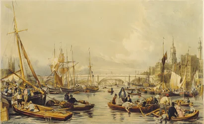 Pool mit Blick auf die London Bridge